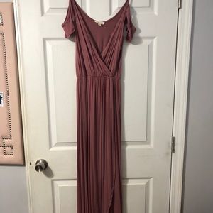 super long flowy dress